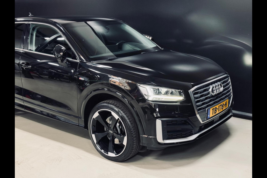 Audi Q2 1.4 TFSI 150PK S-Line, S-Tronic, Navi, 19" Rotors, Camera, Hud, PDC, Voll Led, Bluetooth/Tel, Volledig Onderhoud
