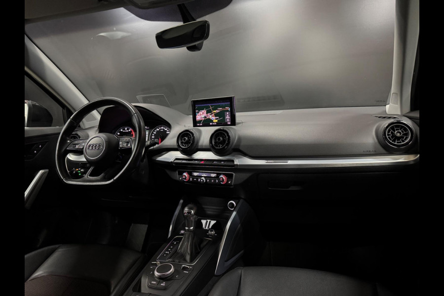 Audi Q2 1.4 TFSI 150PK S-Line, S-Tronic, Navi, 19" Rotors, Camera, Hud, PDC, Voll Led, Bluetooth/Tel, Volledig Onderhoud