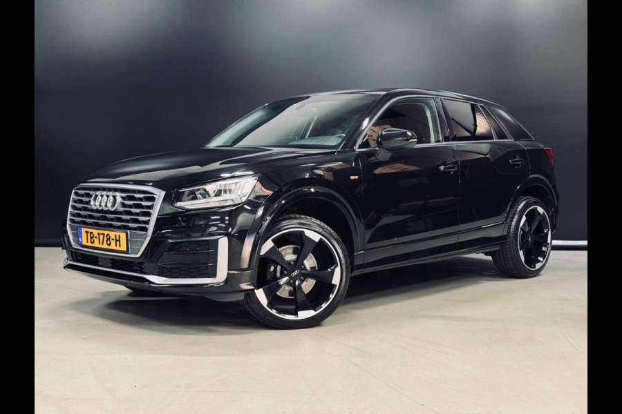 Audi Q2 1.4 TFSI 150PK S-Line, S-Tronic, Navi, 19" Rotors, Camera, Hud, PDC, Voll Led, Bluetooth/Tel, Volledig Onderhoud