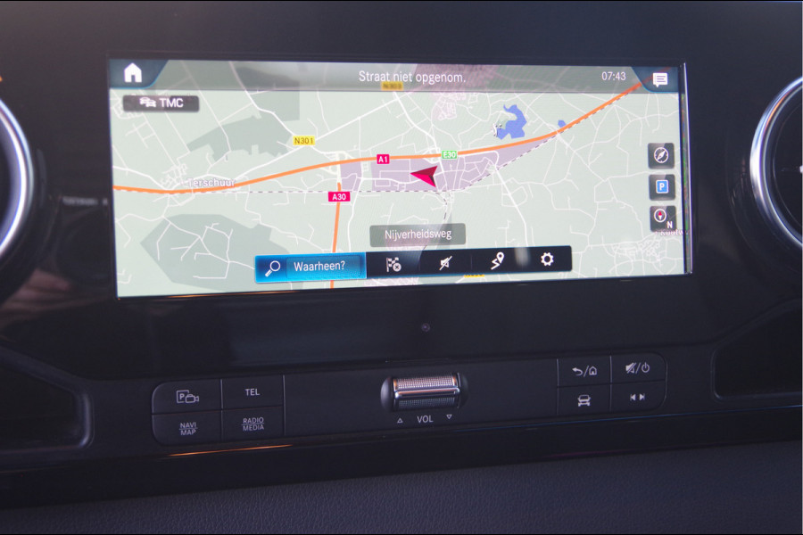 Mercedes-Benz Sprinter 319 3.0 CDI L2H2 LED, LUCHTVERING, 3.5T TREKHAAK, MBUX 10'', 360 CAMERA, STOELVERWARMING, CRUISE, NAVI, CLIMA, STANDKACHEL, APPL