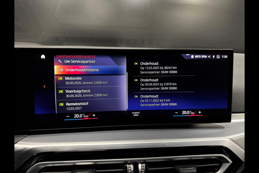BMW 3-serie 330e X-Drive M-Sportpakket, Facelift!, Shadow Line, Gr Display, Cam, PDC, Ambiënte Light, Multistuur, Dealer Onderhoud