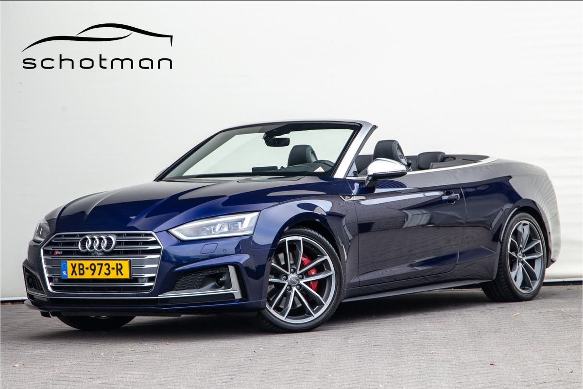 Audi S5 Cabriolet 3.0 TFSI S5 quattro 354pk B&O, Head-up, RS-Stoelen, Virtual, BTW Audi S5 Cabriolet 3.0 TFSI S5 quattro 354pk B&O, Head-up, RS-Stoelen, Virtual, BTW