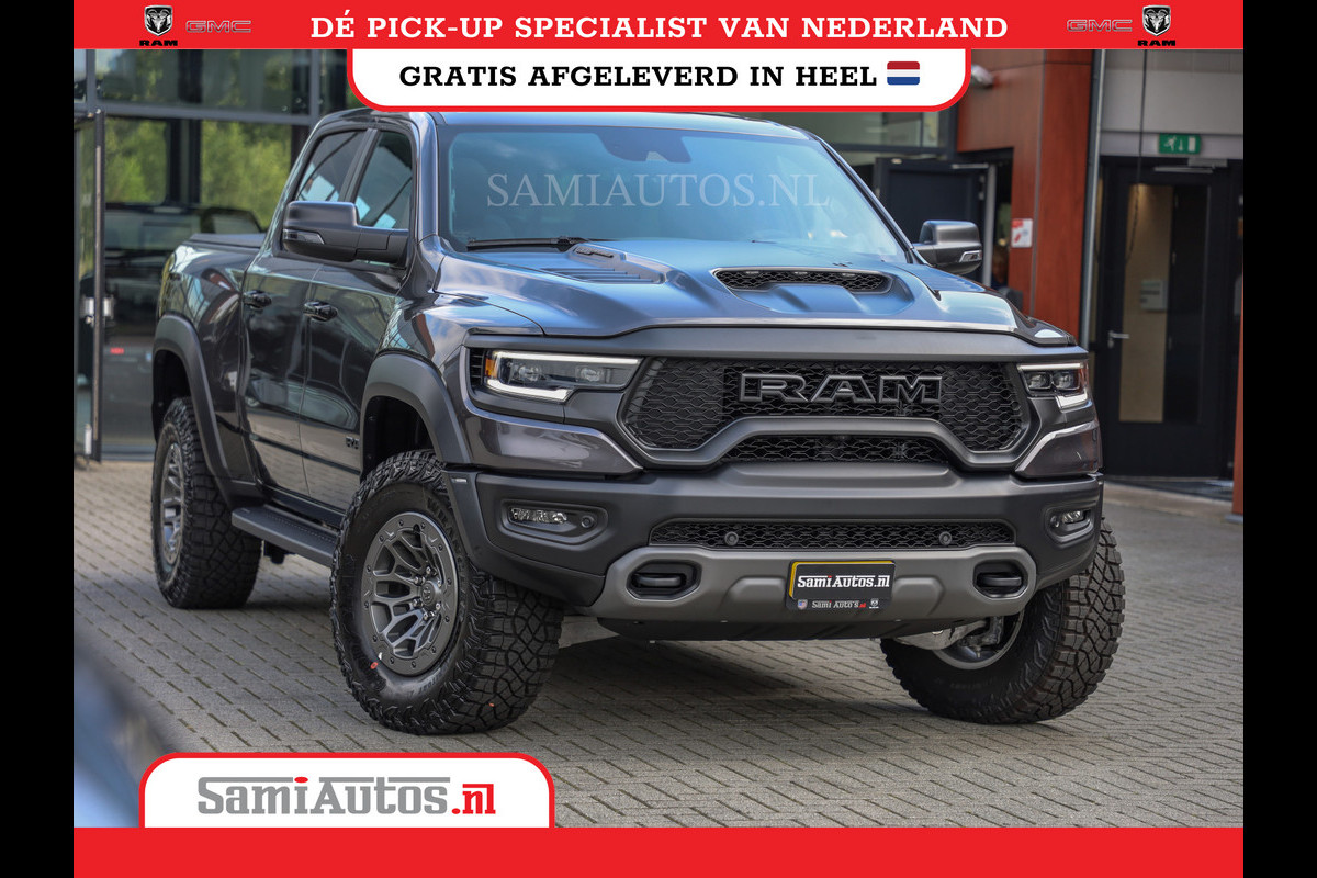 Dodge Ram 1500 TRX FINAL EDITION 2024 | 6.2 V8 712PK HELLCAT | BOM VOL | CARBON | GRANITE | CREW CAB | GRIJSKENTEKEN | 5 PERSOONS | DC | DUBBELE CABINE | VOORRAAD NR 2121 - 4420 Dodge Ram 1500 TRX FINAL EDITION 2024 | 6.2 V8 712PK HELLCAT | BOM VOL | CARBON | GRANITE | CREW CAB | GRIJSKENTEKEN | 5 PERSOONS | DC | DUBBELE CABINE | VOORRAAD NR 2121 - 4420