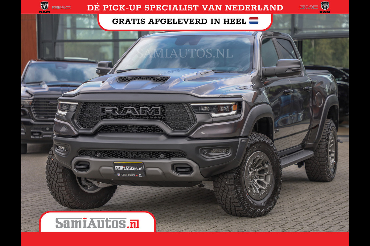 Dodge Ram 1500 TRX FINAL EDITION 2024 | 6.2 V8 712PK HELLCAT | BOM VOL | CARBON | GRANITE | CREW CAB | GRIJSKENTEKEN | 5 PERSOONS | DC | DUBBELE CABINE | VOORRAAD NR 2121 - 4420 Dodge Ram 1500 TRX FINAL EDITION 2024 | 6.2 V8 712PK HELLCAT | BOM VOL | CARBON | GRANITE | CREW CAB | GRIJSKENTEKEN | 5 PERSOONS | DC | DUBBELE CABINE | VOORRAAD NR 2121 - 4420