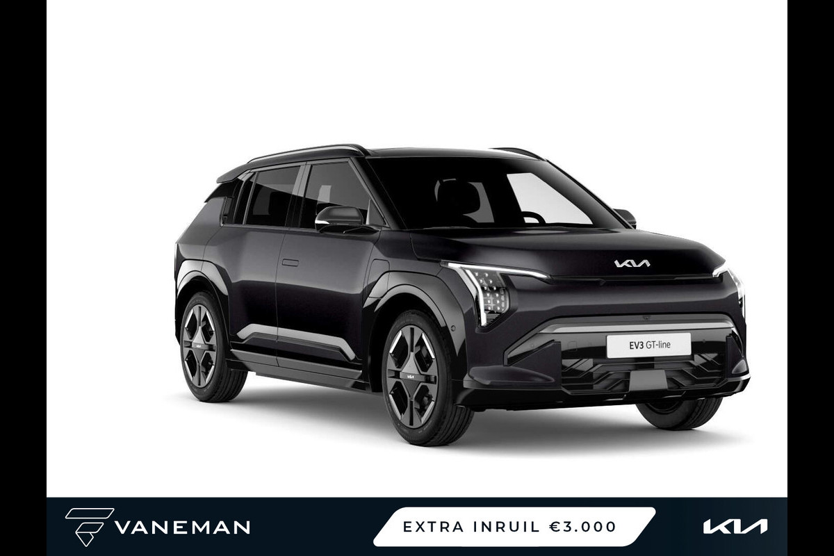 Kia EV3 GT-Line 81.4 kWh | electronic climate controle | Snelwegassistentie (HDA 2.0) inclusief rijstrookwisseling Kia EV3 GT-Line 81.4 kWh | electronic climate controle | Snelwegassistentie (HDA 2.0) inclusief rijstrookwisseling