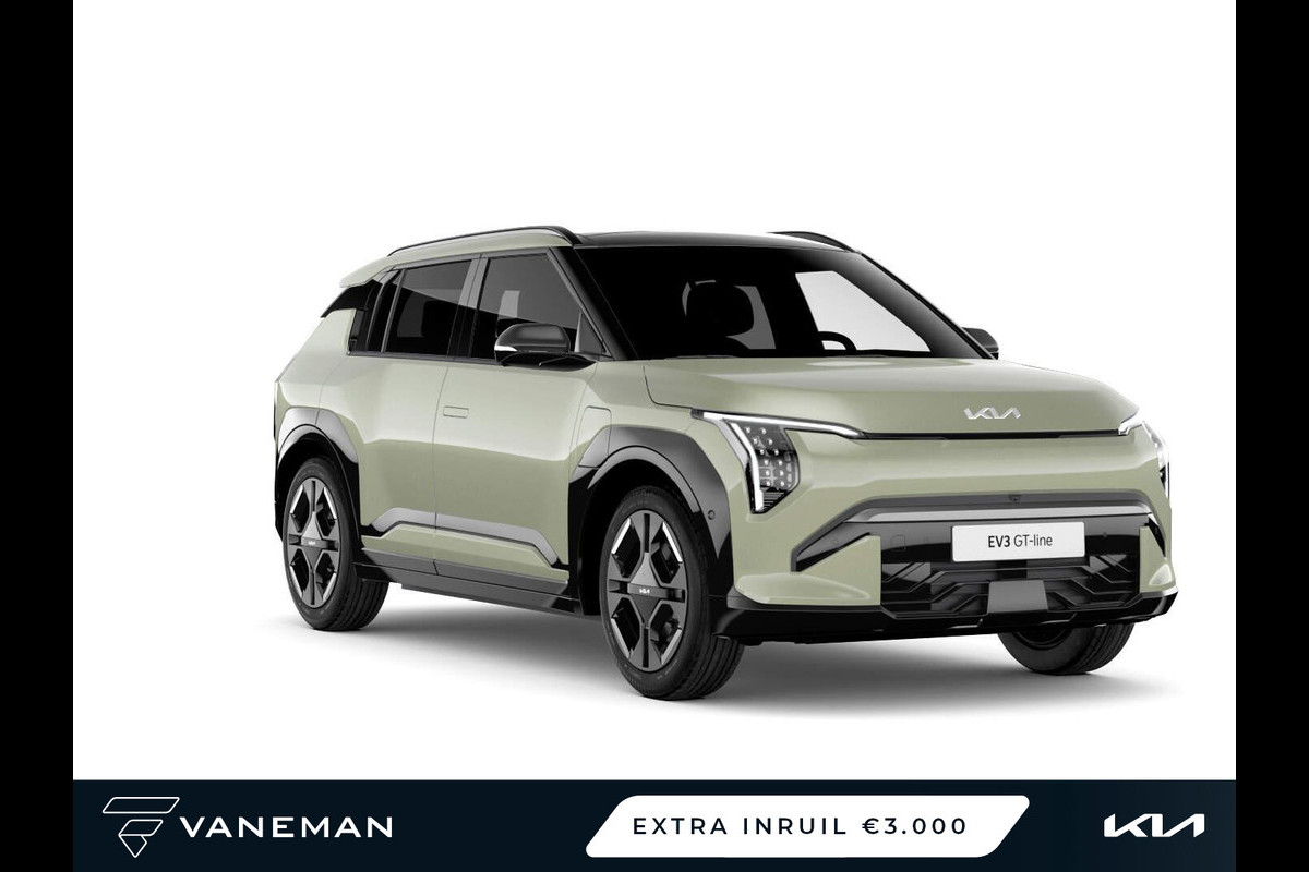Kia EV3 GT-Line 81.4 kWh | Apple Carplay/Android Auto | Vehicle-to-Load (V2L) adapter Kia EV3 GT-Line 81.4 kWh | Apple Carplay/Android Auto | Vehicle-to-Load (V2L) adapter