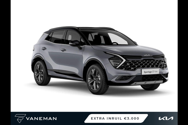 Kia Sportage 1.6 T-GDi Hybrid GT-PlusLine | Binnenkort leverbaar | Voorstoelen verwarmd