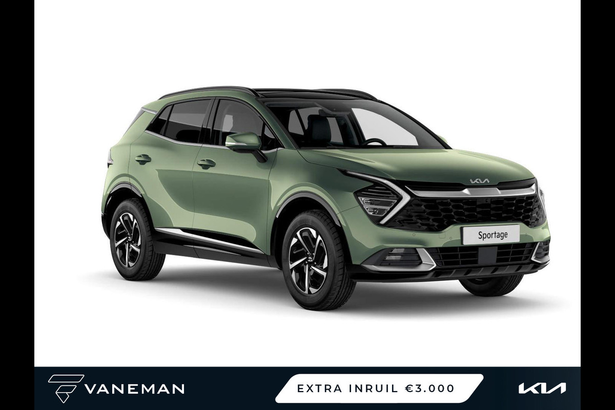 Kia Sportage 1.6 T-GDi Plug-in Hybrid AWD DynamicLine navigatiesysteem full map | Eerste 64km 100% elektrisch (WLTP) Kia Sportage 1.6 T-GDi Plug-in Hybrid AWD DynamicLine navigatiesysteem full map | Eerste 64km 100% elektrisch (WLTP)