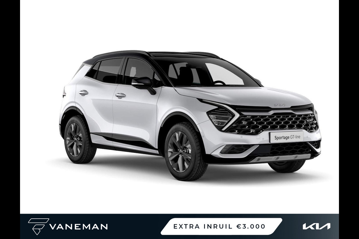 Kia Sportage 1.6 T-GDi Hybrid GT-PlusLine | Binnenkort leverbaar | Voorstoelen verwarmd Kia Sportage 1.6 T-GDi Hybrid GT-PlusLine | Binnenkort leverbaar | Voorstoelen verwarmd