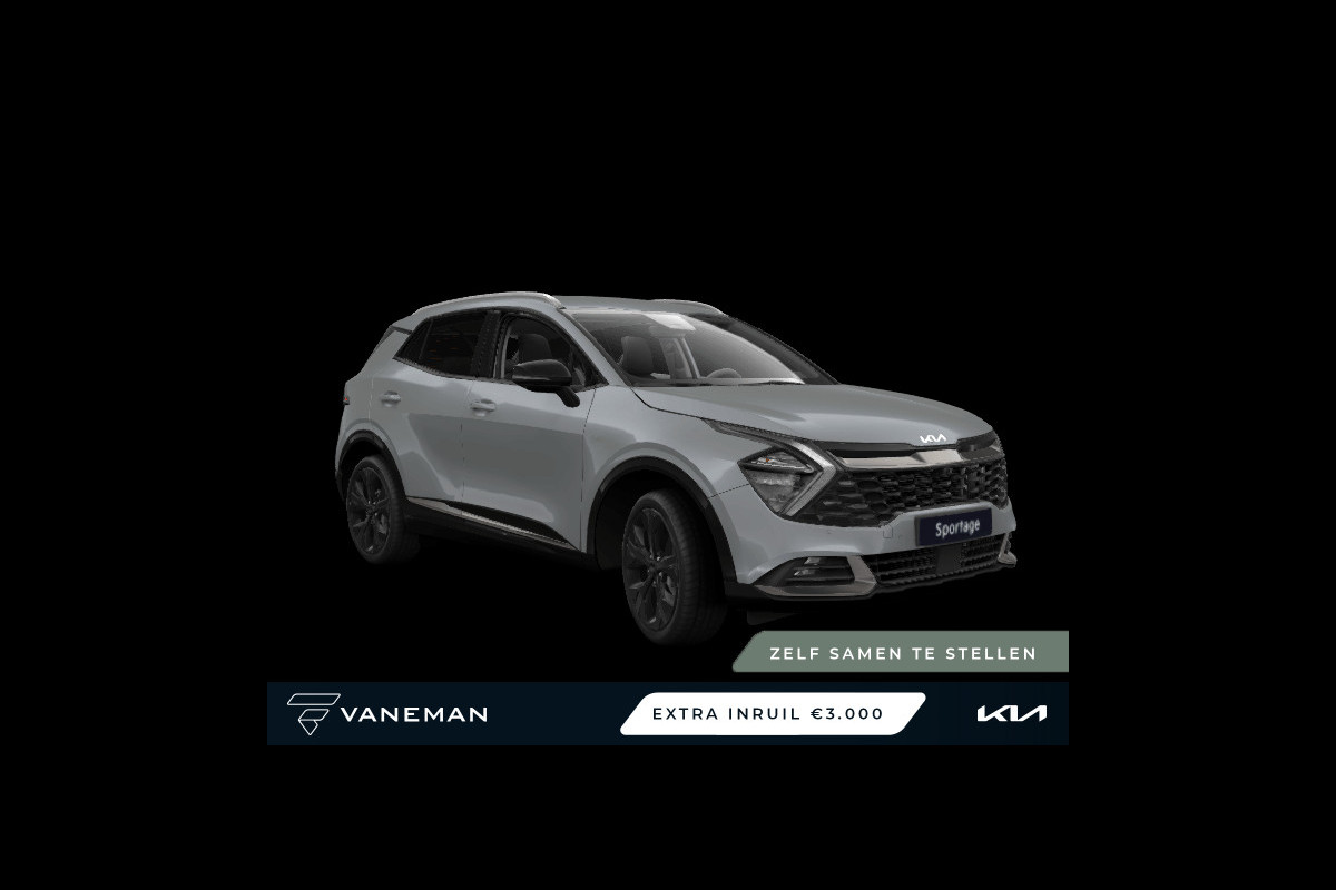 Kia Sportage 1.6 T-GDi Plug-in Hybrid AWD Dark Edition | Autonomous Emergency Braking | Zelf samenstellen Kia Sportage 1.6 T-GDi Plug-in Hybrid AWD Dark Edition | Autonomous Emergency Braking | Zelf samenstellen