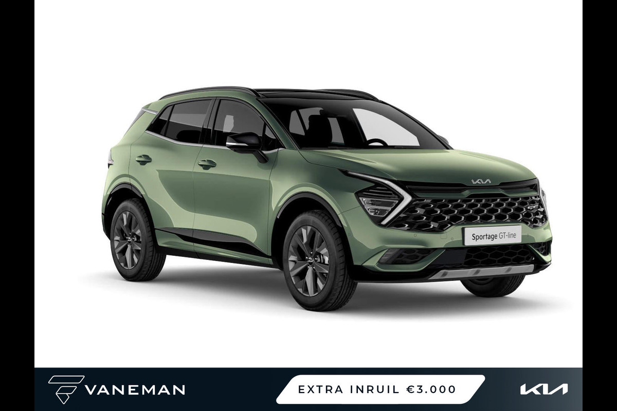 Kia Sportage 1.6 T-GDi Hybrid GT-Line Limited Edition | Lichtmetalen velgen 5-spaaks 18" | Kunstlederen/suede bekleding | Limited Edition Kia Sportage 1.6 T-GDi Hybrid GT-Line Limited Edition | Lichtmetalen velgen 5-spaaks 18" | Kunstlederen/suede bekleding | Limited Edition