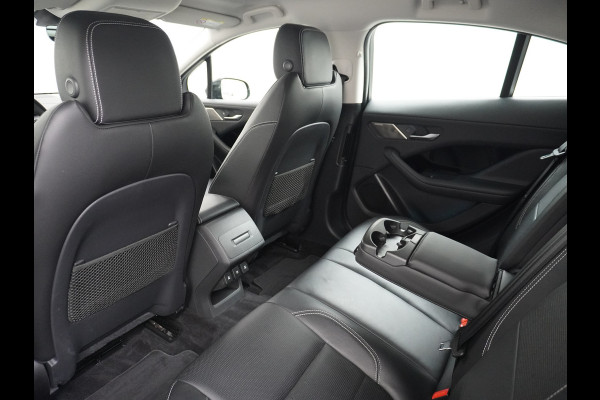 Jaguar I-PACE EV400pk 90kWh 4WD Leer Adaptive-Cr. 20" Meridan®-Audio Apple Carplay Android Auto DAB PDC Keyless entry/start LED Lmv Bluetooth WiFi Verkeersbord detectie Uitparkeer waarschuwing Business Edition 400PK 696NM Koppel 31-12-19 origineel Nederlandse auto