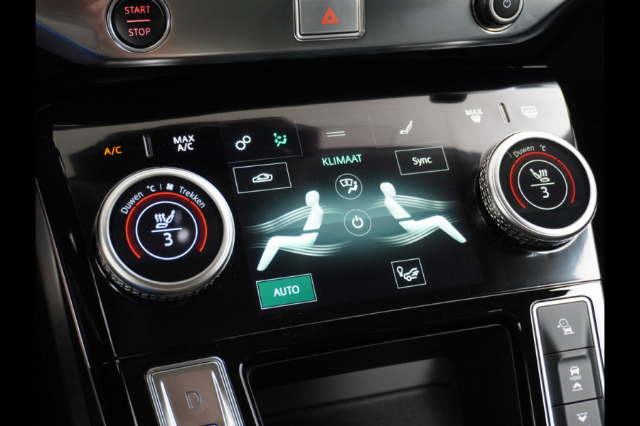 Jaguar I-PACE EV400pk 90kWh 4WD Leer Adaptive-Cr. 20" Meridan®-Audio Apple Carplay Android Auto DAB PDC Keyless entry/start LED Lmv Bluetooth WiFi Verkeersbord detectie Uitparkeer waarschuwing Business Edition 400PK 696NM Koppel 31-12-19 origineel Nederlandse auto