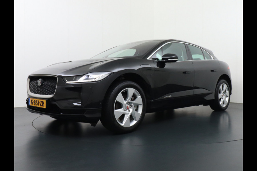 Jaguar I-PACE EV400pk 90kWh 4WD Leer Adaptive-Cr. 20" Meridan®-Audio Apple Carplay Android Auto DAB PDC Keyless entry/start LED Lmv Bluetooth WiFi Verkeersbord detectie Uitparkeer waarschuwing Business Edition 400PK 696NM Koppel 31-12-19 origineel Nederlandse auto