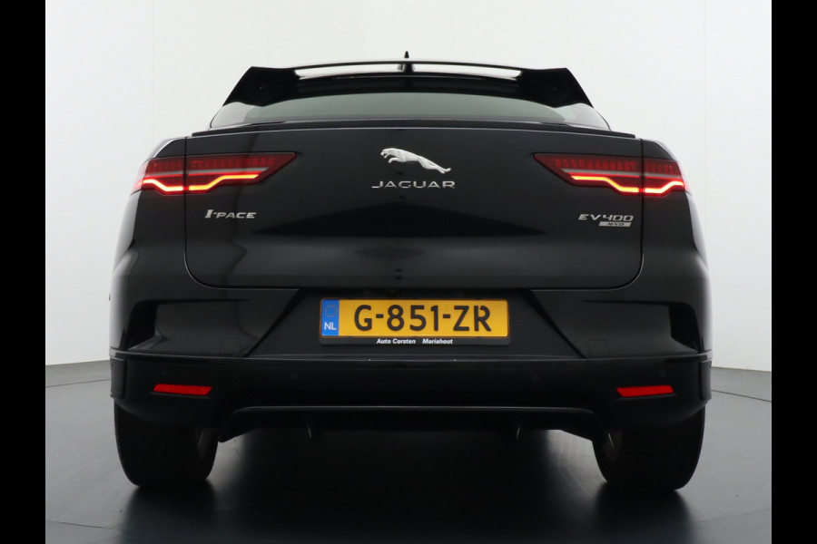 Jaguar I-PACE EV400pk 90kWh 4WD Leer Adaptive-Cr. 20" Meridan®-Audio Apple Carplay Android Auto DAB PDC Keyless entry/start LED Lmv Bluetooth WiFi Verkeersbord detectie Uitparkeer waarschuwing Business Edition 400PK 696NM Koppel 31-12-19 origineel Nederlandse auto