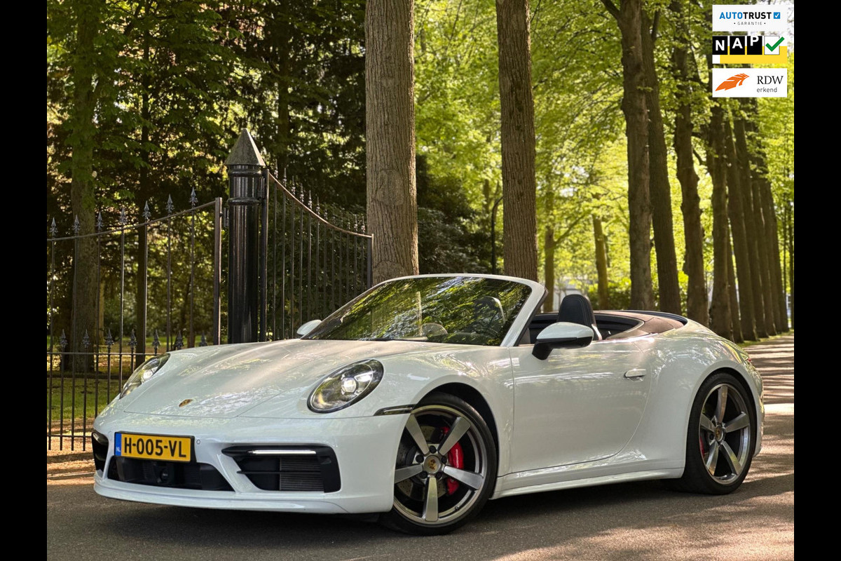 Porsche 911 Cabrio 3.0 Carrera 4 S 450 pk, 1e eigenaar, Nederlandse auto met nationale auto pas , vol opties Porsche 911 Cabrio 3.0 Carrera 4 S 450 pk, 1e eigenaar, Nederlandse auto met nationale auto pas , vol opties