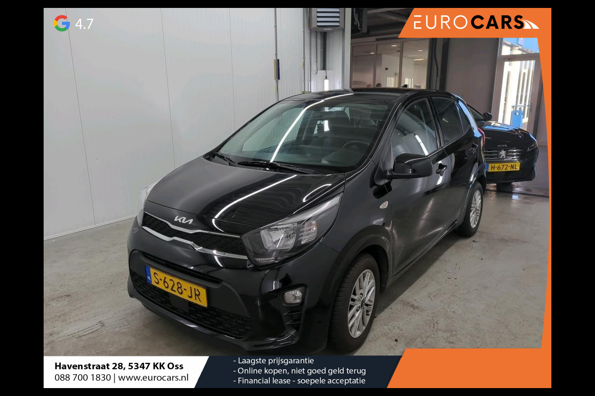 Kia Picanto 1.0 DPi DynamicLine Navigatie Apple Carplay/Android Auto Camera Cruise Control Getinte ramen Lichtmetalen velgen Airco Kia Picanto 1.0 DPi DynamicLine Navigatie Apple Carplay/Android Auto Camera Cruise Control Getinte ramen Lichtmetalen velgen Airco
