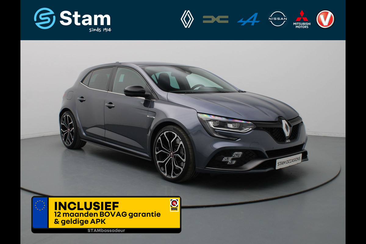Renault Mégane TCe 280pk RS EDC/AUTOMAAT Head-Up | Camera | Cruise | Parkeersens. v+a | Stoelverw. | 19" Velgen Renault Mégane TCe 280pk RS EDC/AUTOMAAT Head-Up | Camera | Cruise | Parkeersens. v+a | Stoelverw. | 19" Velgen