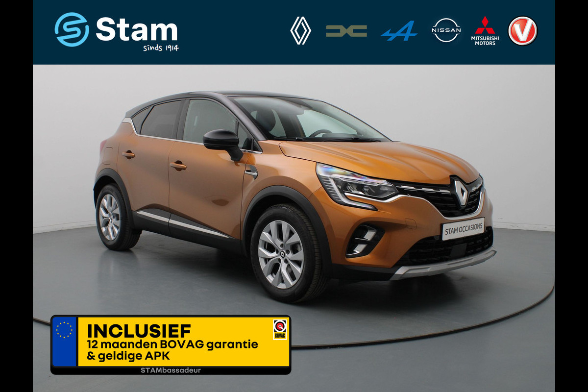 Renault Captur TCe 90pk Intens Camera | Climate | Cruise | Navi | Parkeersens. v+a Renault Captur TCe 90pk Intens Camera | Climate | Cruise | Navi | Parkeersens. v+a