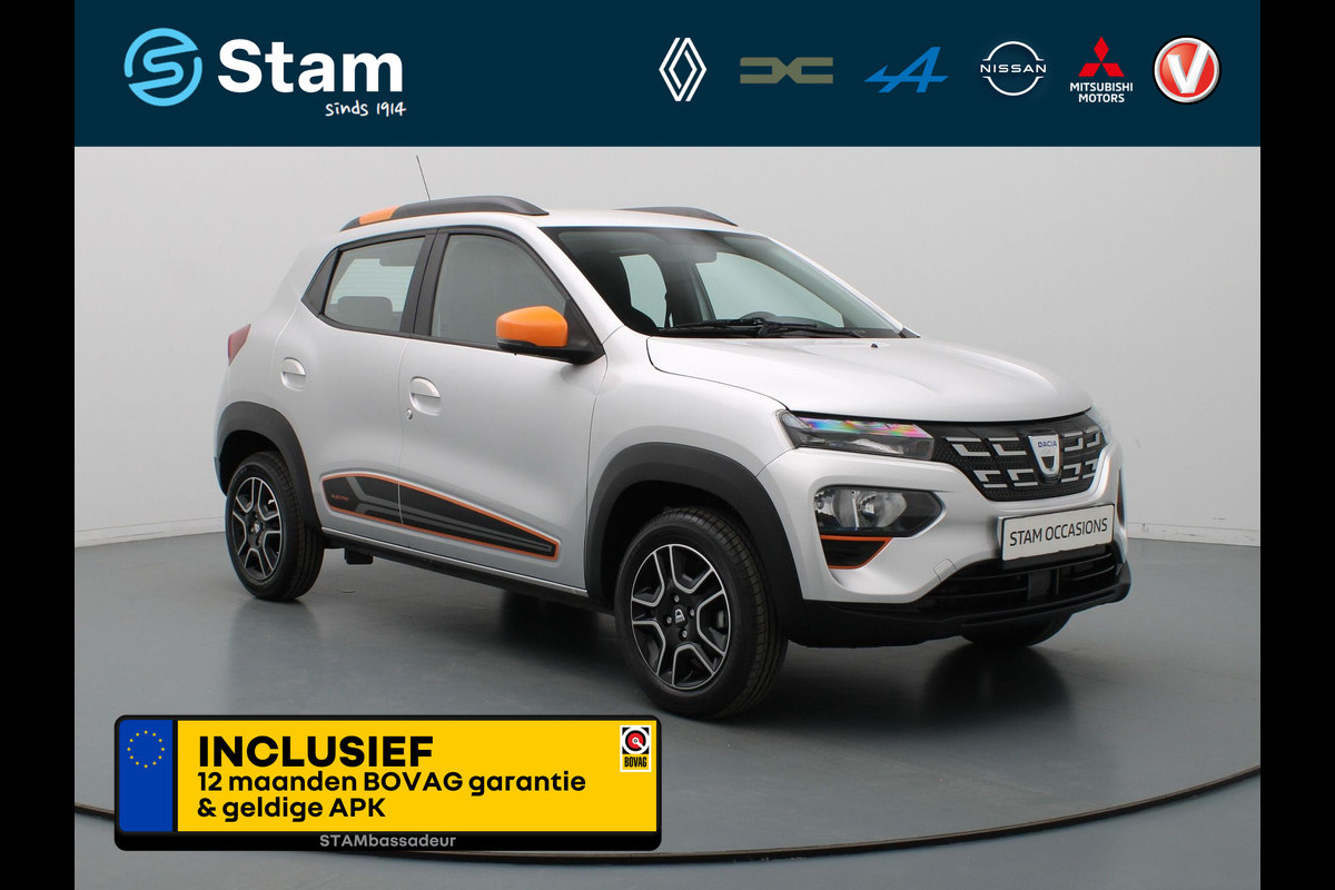 Dacia Spring Comfort Plus (Orange Pack) Airco | Camera | Carplay | Navi | Parksens. achter Dacia Spring Comfort Plus (Orange Pack) Airco | Camera | Carplay | Navi | Parksens. achter