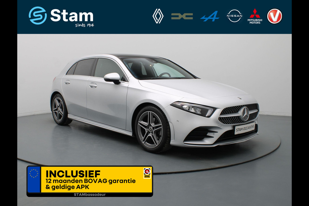 Mercedes-Benz A-Klasse 180 Business Solution AMG Camera | Cruise | Navi | Parkeersens. v+a | Panoramadak Mercedes-Benz A-Klasse 180 Business Solution AMG Camera | Cruise | Navi | Parkeersens. v+a | Panoramadak