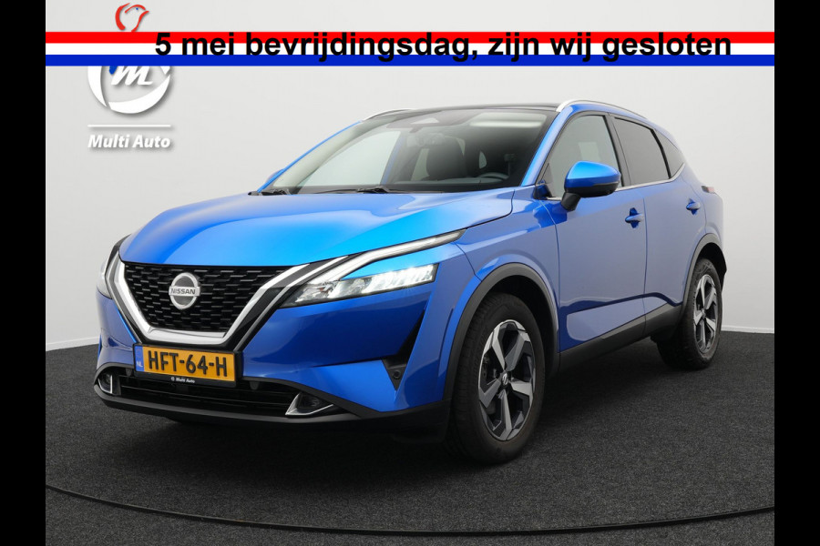 Nissan QASHQAI 1.3 MHEV Xtronic N-Connecta | Panodak | Adaptive Cruise | Carplay | Navigatie | 360 Camera | Stoel/Stuur verwarming | DAB  | Climate Control |