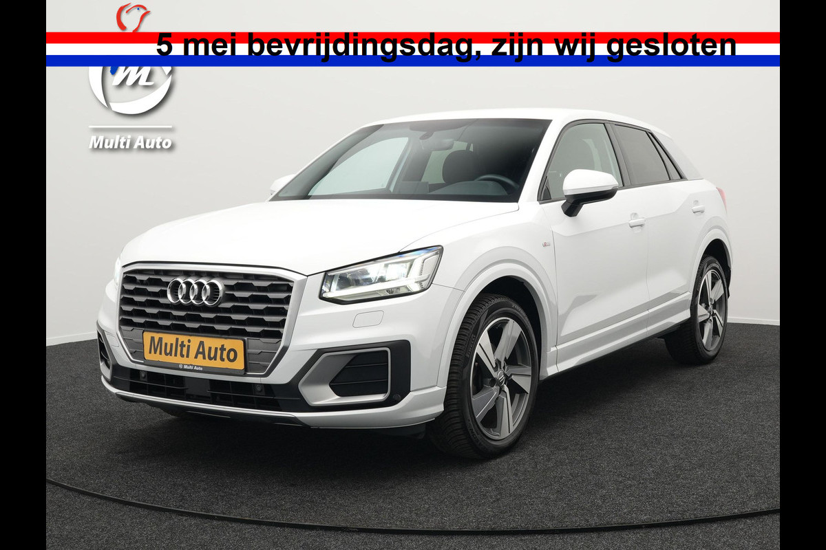 Audi Q2 35 TFSI 2x S Line 150pk | Camera | LED | Carplay | Sportsoelen Half Leder | Stoelverwarming | Cruise Control | 18'' L.M. | DAB | Audi Q2 35 TFSI 2x S Line 150pk | Camera | LED | Carplay | Sportsoelen Half Leder | Stoelverwarming | Cruise Control | 18'' L.M. | DAB |