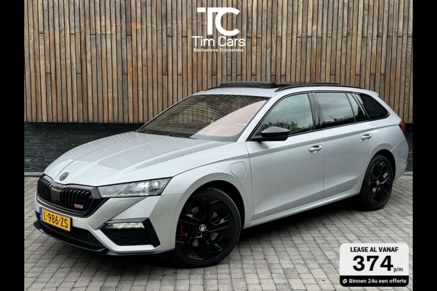 Škoda Octavia Combi 1.4 TSI RS iV PHEV Panoramadak | Head-up display | Achteruitrijcamera | Matrix LED | Stoel en stuurverwarming | Cruise con