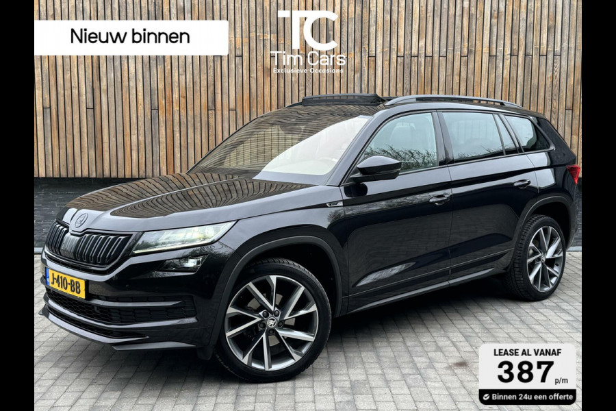 Škoda Kodiaq 1.5 TSI Sportline Automaat | Panoramadak | ACC adaptieve cruise control | 20 inch lichtmetalen velgen | Dodehoek detectie | LED