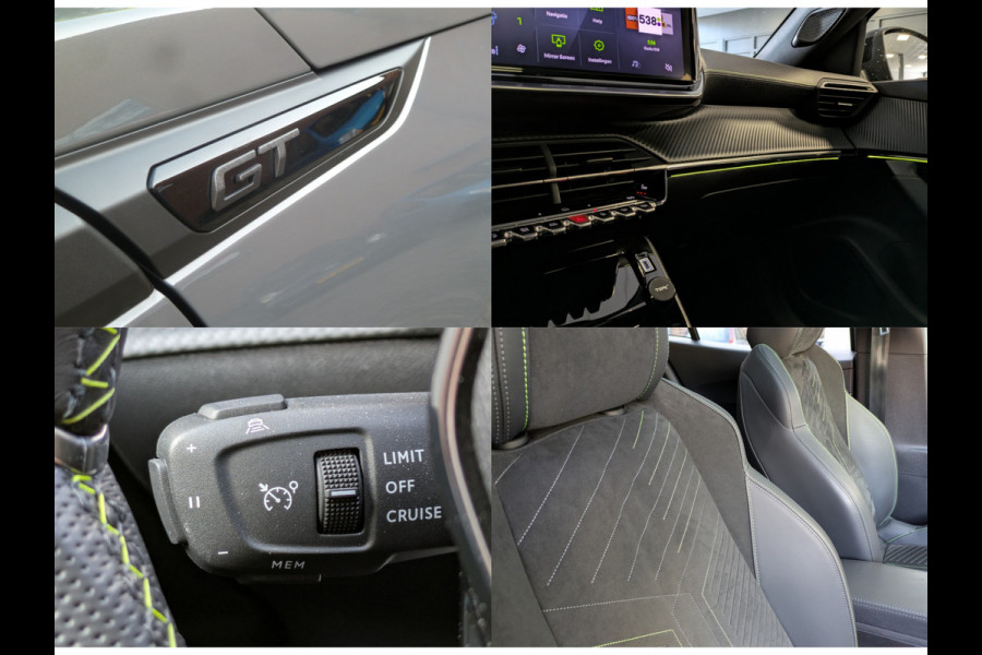 Peugeot 2008 1.2 PureTech 130 GT|Panodak|Elektr,Stoel|Memory|Adaptive-Cruise|Massage|Blindspot|Trekhaak