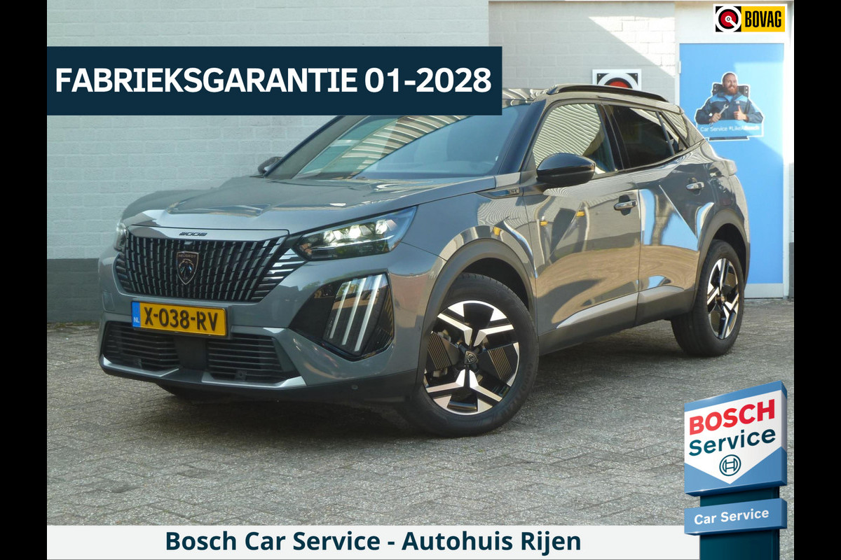 Peugeot 2008 1.2 PureTech 130 GT|Panodak|Elektr,Stoel|Memory|Adaptive-Cruise|Massage|Blindspot|Trekhaak Peugeot 2008 1.2 PureTech 130 GT|Panodak|Elektr,Stoel|Memory|Adaptive-Cruise|Massage|Blindspot|Trekhaak