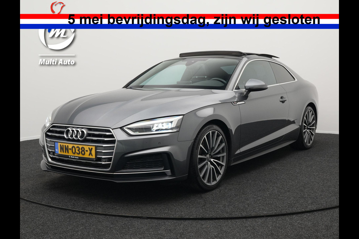 Audi A5 Coupé 2.0 TFSI ultra Launch Edition 190pk 2 x S Line | Panodak | Bang & Olufsen | Virtual | Camera | 19"L.M | Apple Carplay | Alcantara Sportstoelen Verwarmd | Sfeerverlichting | Audi A5 Coupé 2.0 TFSI ultra Launch Edition 190pk 2 x S Line | Panodak | Bang & Olufsen | Virtual | Camera | 19"L.M | Apple Carplay | Alcantara Sportstoelen Verwarmd | Sfeerverlichting |