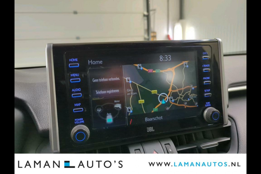 Toyota RAV4 2.5 Hybrid 218pk Bi-Tone | Trekhaak JBL CarPlay Halfleder ECC Nav 18" LMV ACC Camera Metallic | Hybrid Voorschoten
