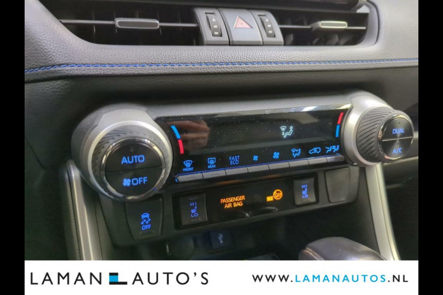 Toyota RAV4 2.5 Hybrid 218pk Bi-Tone | Trekhaak JBL CarPlay Halfleder ECC Nav 18" LMV ACC Camera Metallic | Hybrid Voorschoten