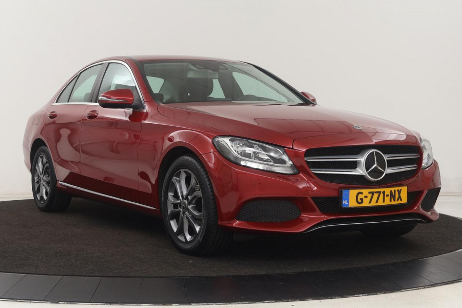 Mercedes-Benz C-Klasse 200 CDI Avantgarde | Adaptive cruise | Stoelverwarming | Carplay | Park Assist | Half leder | Navigatie | Dodehoek detectie | Climate control