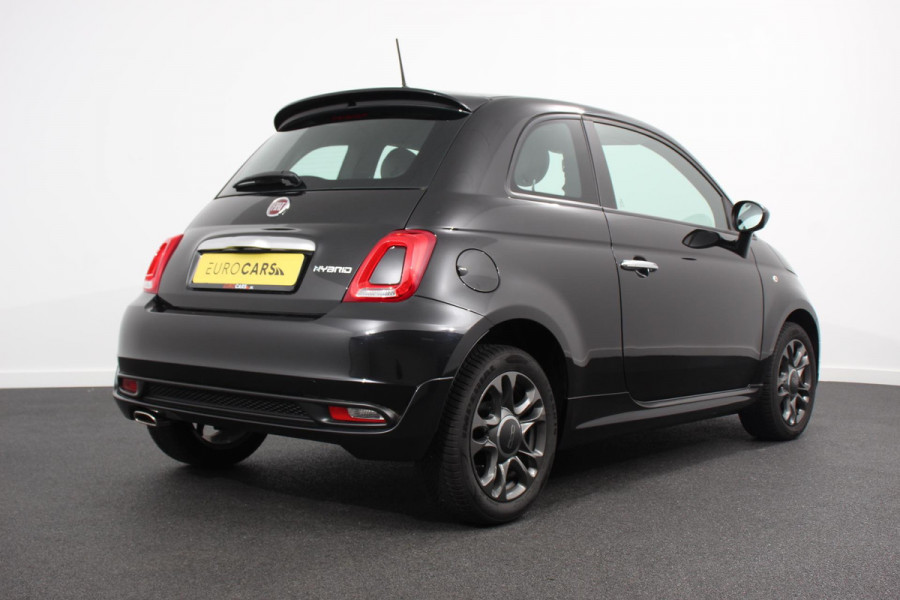 Fiat 500 1.0 Hybrid Sport Connect Navigatie Apple Carplay/Android Auto Half Lederen Bekleding Airco Dab Led Cruise Control Lichtmetalen Velgen