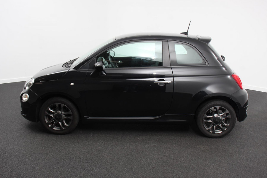 Fiat 500 1.0 Hybrid Sport Connect Navigatie Apple Carplay/Android Auto Half Lederen Bekleding Airco Dab Led Cruise Control Lichtmetalen Velgen