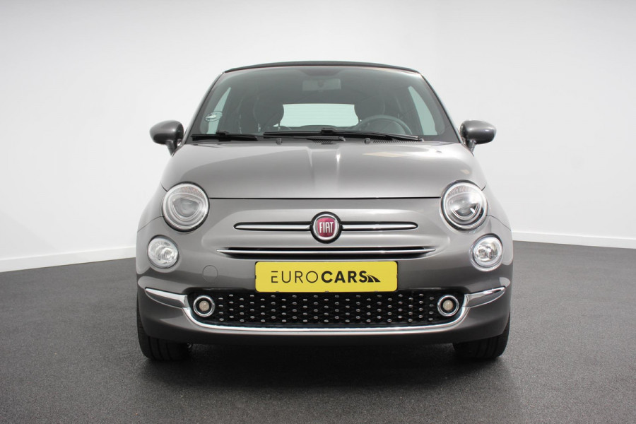 Fiat 500C 1.0 Hybrid Star Plus Leder Navigatie Digitale Cockpit Cruise Control Climate Control Lichtmetalen Velgen Parkeersensoren Achter