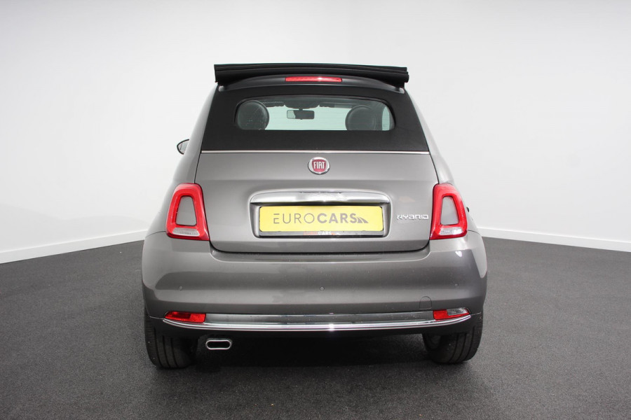 Fiat 500C 1.0 Hybrid Star Plus Leder Navigatie Digitale Cockpit Cruise Control Climate Control Lichtmetalen Velgen Parkeersensoren Achter