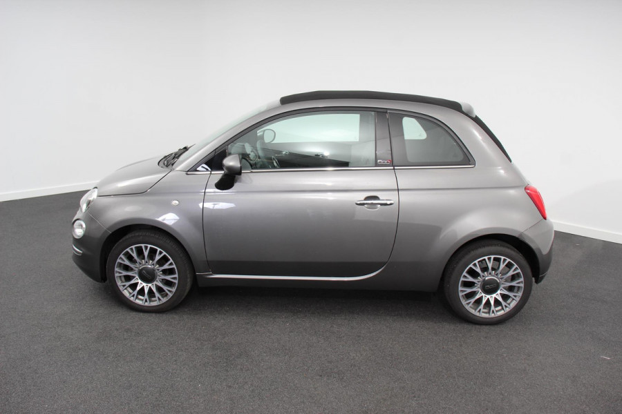 Fiat 500C 1.0 Hybrid Star Plus Leder Navigatie Digitale Cockpit Cruise Control Climate Control Lichtmetalen Velgen Parkeersensoren Achter