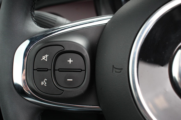 Fiat 500C 1.0 Hybrid Star Plus Leder Navigatie Digitale Cockpit Cruise Control Climate Control Lichtmetalen Velgen Parkeersensoren Achter