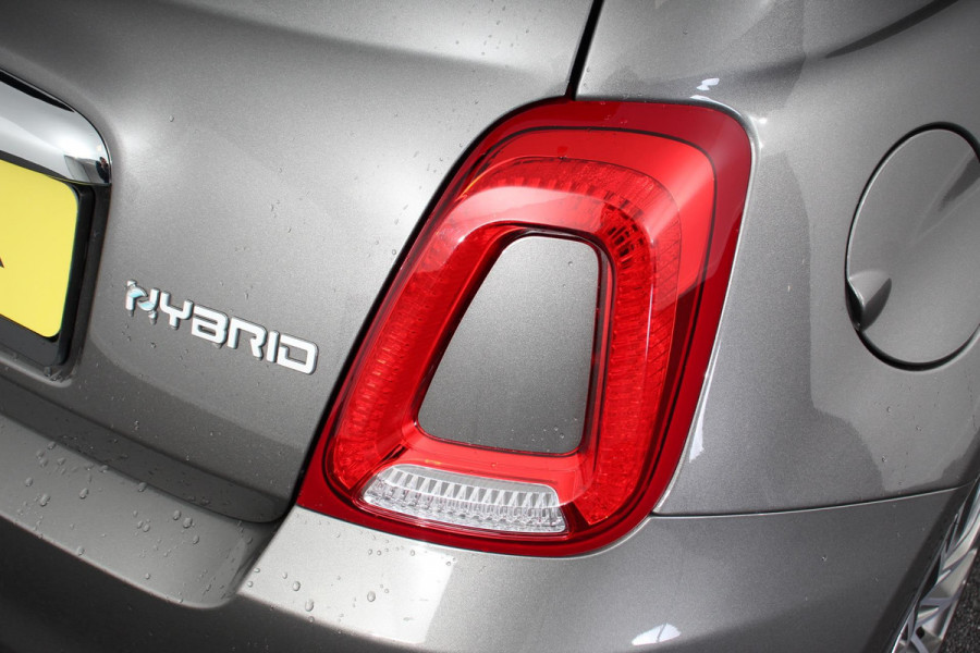 Fiat 500C 1.0 Hybrid Star Plus Leder Navigatie Digitale Cockpit Cruise Control Climate Control Lichtmetalen Velgen Parkeersensoren Achter