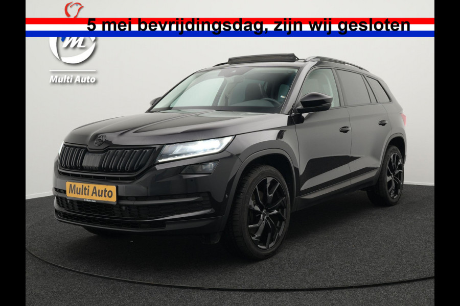 Škoda Kodiaq 2.0 TSI 4x4 Style 180pk DSG Dealer O.H | Panodak | Lederen RS Sportstoelen Memory | Adaptive Cruise | 360 Camera | Canton Audio | 20"L.M | Keyless | Sfeerverlichting | Apple Carplay | BLIS |