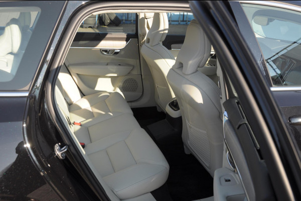 Volvo V90 T6 350PK Automaat Ultra Bright / Stoelmassage / Stoelventilatie en verwarming / Luchtvering / 360 Camera / Nappaleder / Head-up display / Apple Carplay / BLIS /
