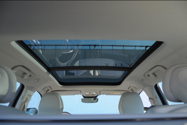 Volvo V90 T6 350PK Automaat Ultra Bright / Stoelmassage / Stoelventilatie en verwarming / Luchtvering / 360 Camera / Nappaleder / Head-up display / Apple Carplay / BLIS /