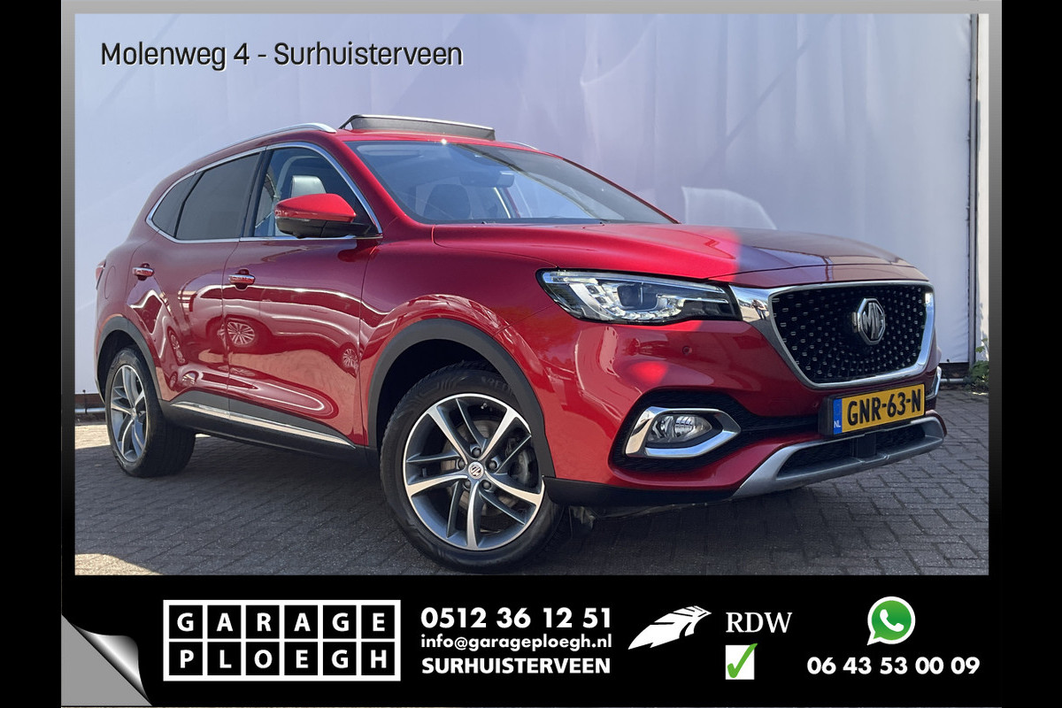 MG EHS 1.5 TGDI Luxury Pano.dak Leder Nav 360cam sfeerverl PHEV Vol opties! MG EHS 1.5 TGDI Luxury Pano.dak Leder Nav 360cam sfeerverl PHEV Vol opties!