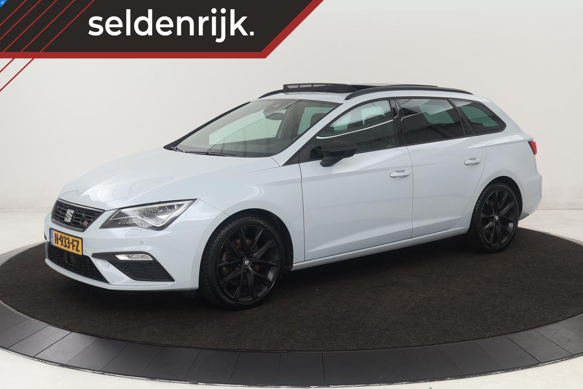 Seat Leon 1.5 TSI FR Ultimate Edition Black | Panoramadak | Stoelverwarming | BEATS Pack | Carplay | Adaptive cruise | Navigatie | Keyless | Full LED Seat Leon 1.5 TSI FR Ultimate Edition Black | Panoramadak | Stoelverwarming | BEATS Pack | Carplay | Adaptive cruise | Navigatie | Keyless | Full LED