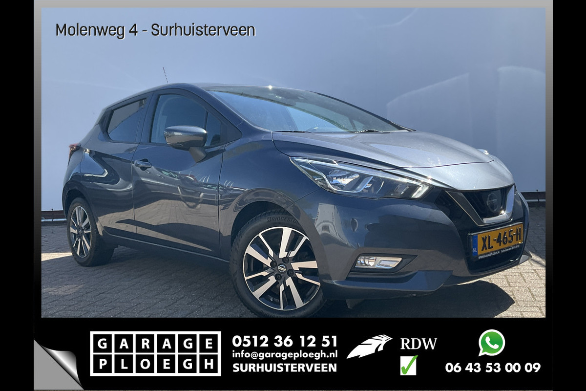 Nissan Micra 0.9 IG-T N-Connecta Nav Clima Cruise Lane-Assist Zuinig NAP! Nissan Micra 0.9 IG-T N-Connecta Nav Clima Cruise Lane-Assist Zuinig NAP!