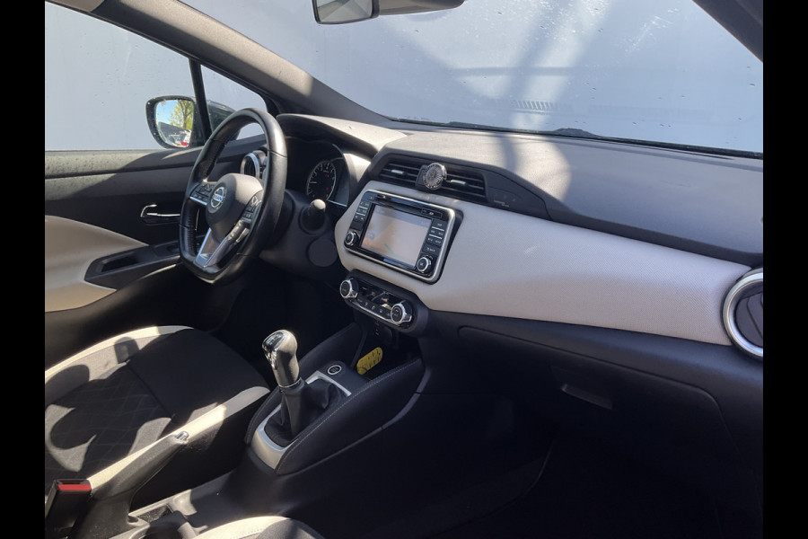 Nissan Micra 0.9 IG-T N-Connecta Nav Clima Cruise Lane-Assist Zuinig NAP!