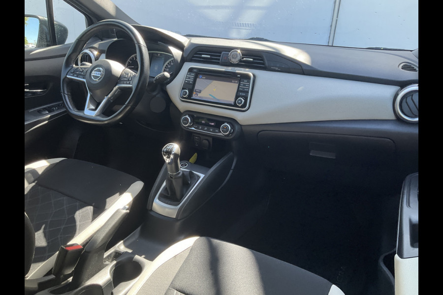 Nissan Micra 0.9 IG-T N-Connecta Nav Clima Cruise Lane-Assist Zuinig NAP!